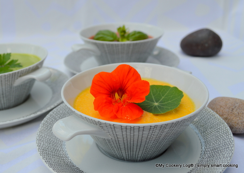 Paprika-Schaum Suppe - My Cookery Log : My Cookery Log
