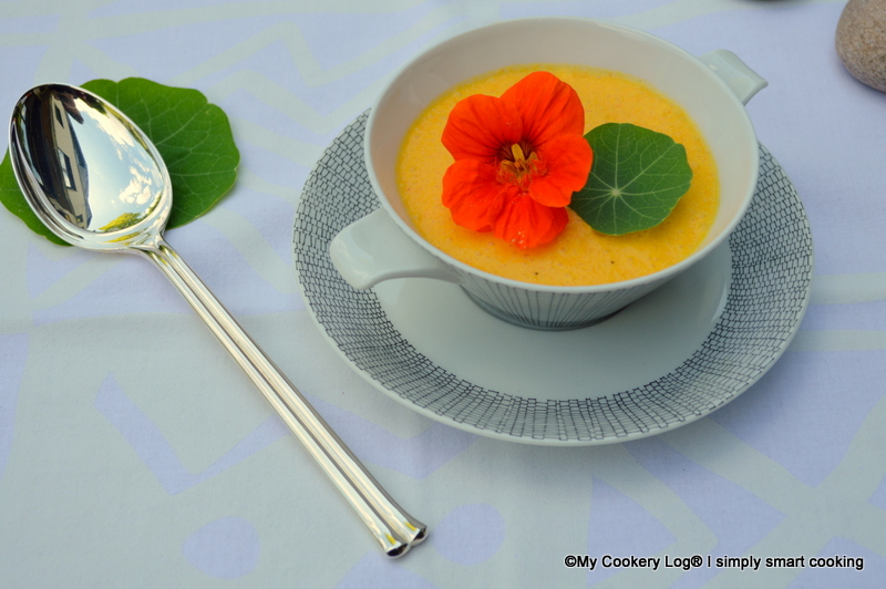 Paprika-Schaum Suppe - My Cookery Log : My Cookery Log