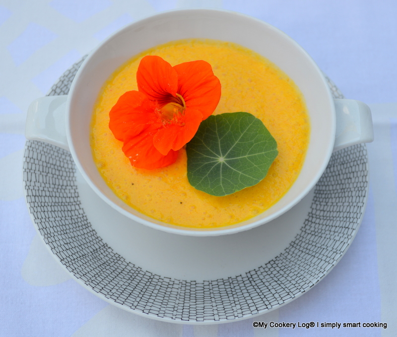 Paprika-Schaum Suppe - My Cookery Log : My Cookery Log
