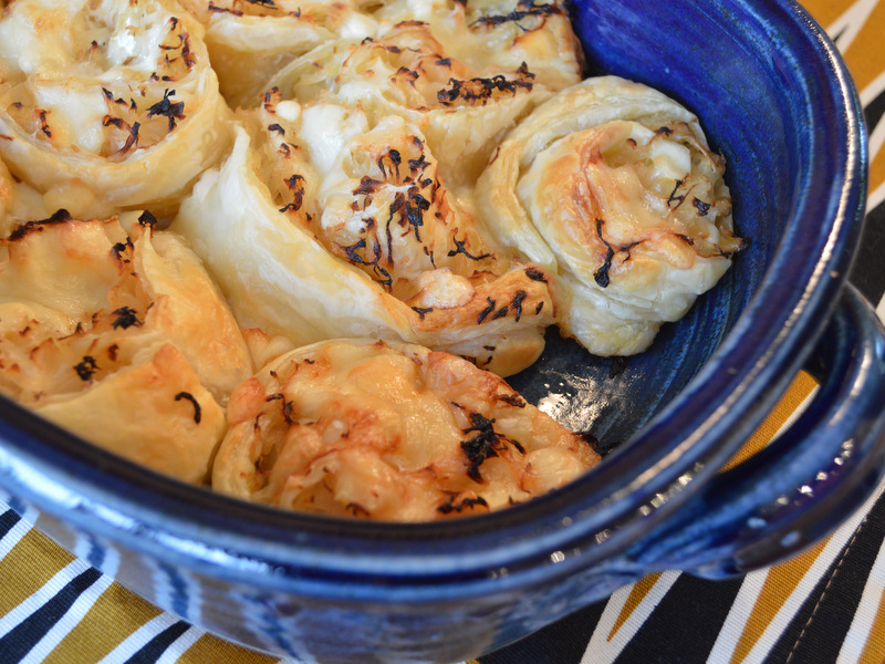 Herzhafte Sauerkraut - Schnecken mit Blätterteig, Kartoffelteig oder ...